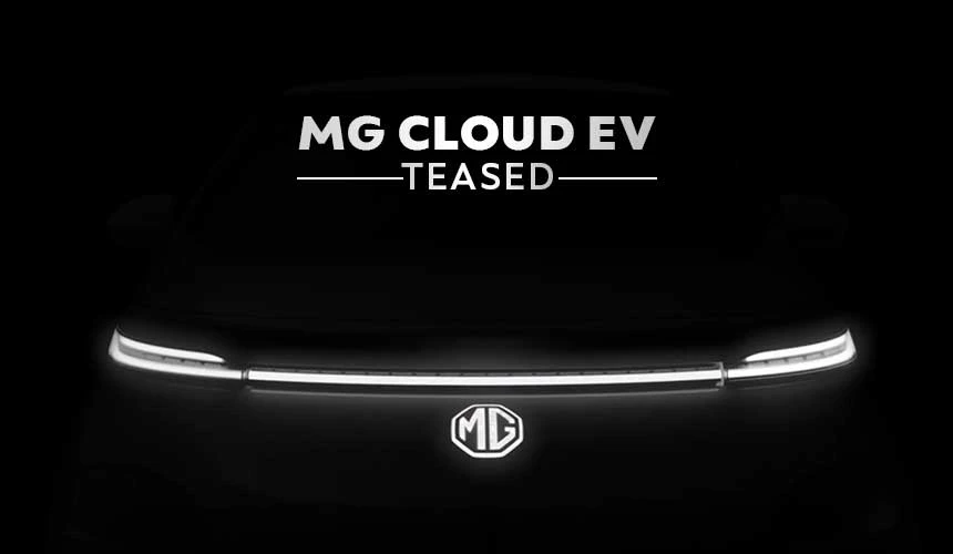 MG Cloud EV makes a striking debut in India, teasing the future of electric mobility.