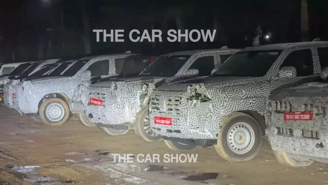 6 New Mahindra SUVs Spotted Testing: Scorpio N Facelift, Thar 3-Door, Global Pickup, Vision S & More