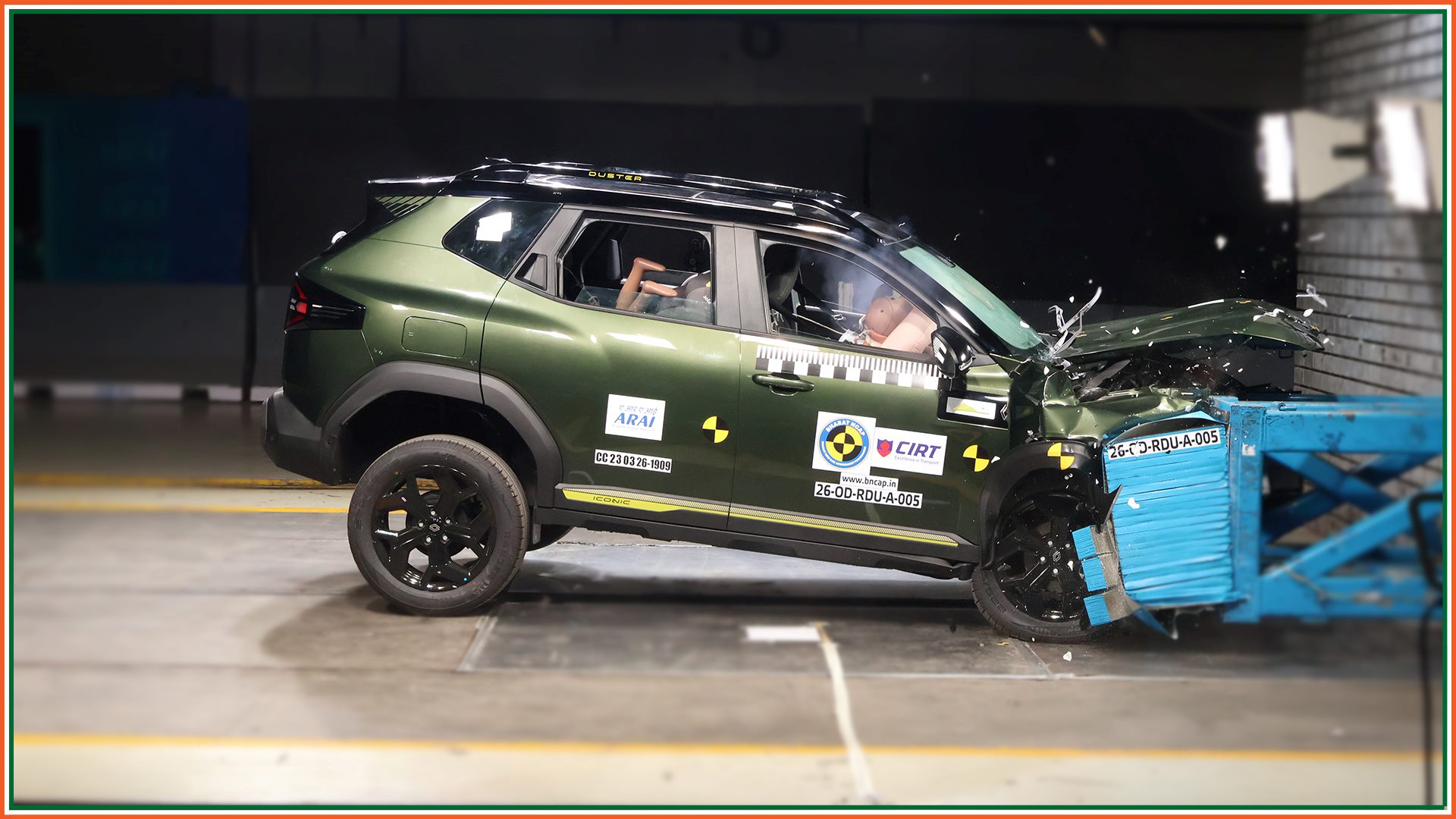Renault Duster Earns 5-Star BNCAP Safety Rating for Adult and Child Occupant Protection